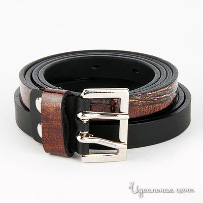 Ремень Roberto Nardi, цвет цвет чёрно-коричневый