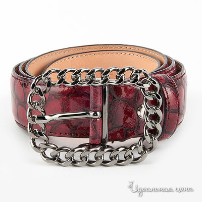 Ремень Roberto Nardi, цвет цвет бордовый