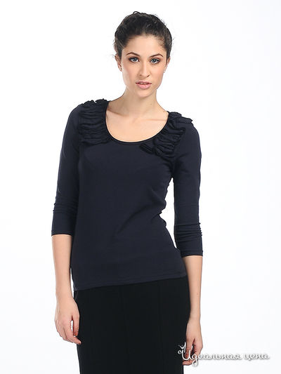 Лонгслив Angellik, цвет цвет темно-синий