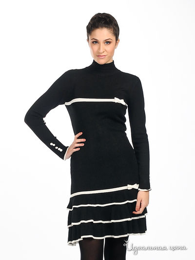Платье Angellik, цвет цвет черный / белый