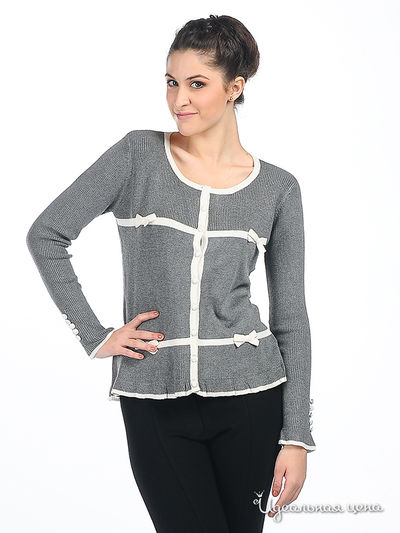 Кардиган Angellik, цвет цвет серый