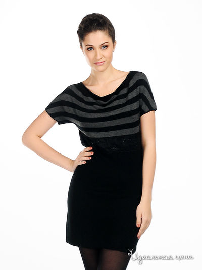 Джемпер Angellik, цвет цвет черный / серый