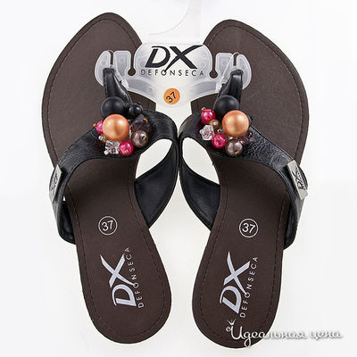 Шлепанцы De Fonseca май, цвет цвет темно-коричневый