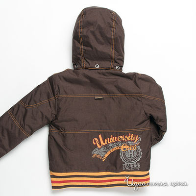 Куртка Coccodrillo для мальчика, цвет коричневый