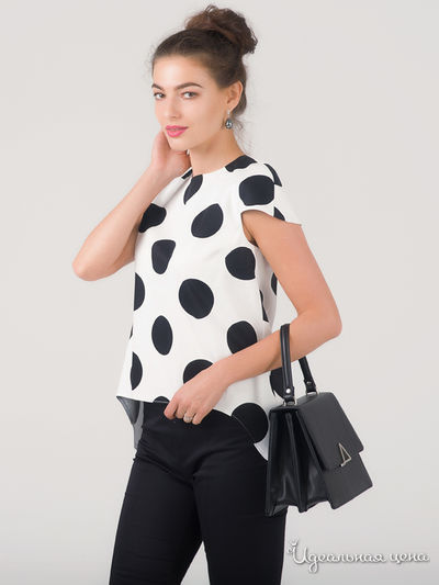 Топ SPICERY, цвет белый, черный