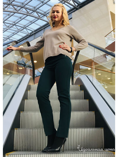 Брюки SPICERY, цвет зеленый