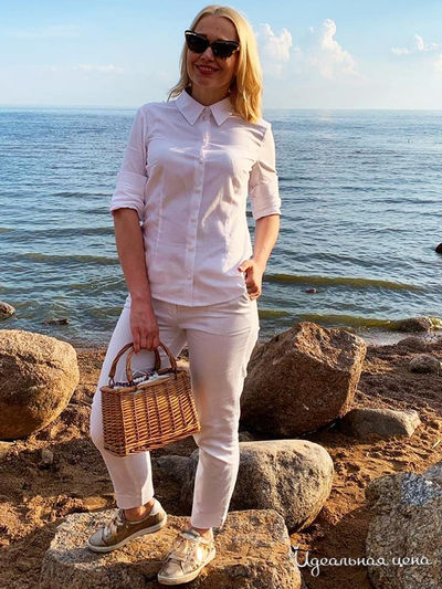 Блуза SPICERY, цвет белый