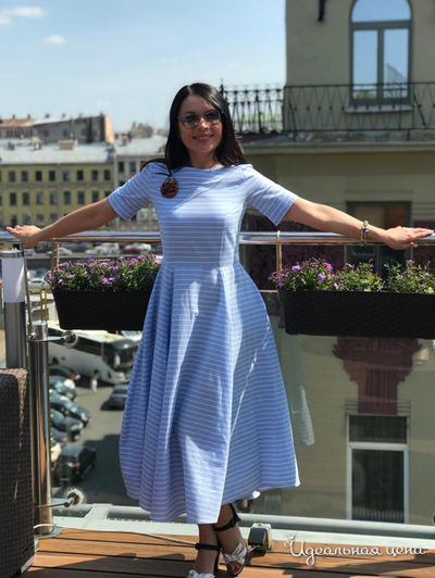 Платье SPICERY, цвет голубой