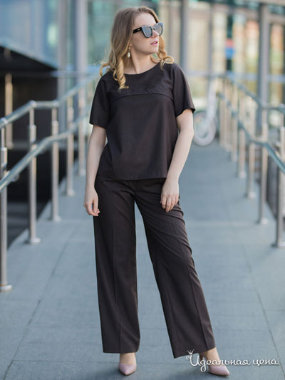 Брюки SPICERY, цвет коричневый