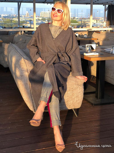 Пальто SPICERY, цвет серый