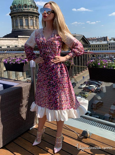 Платье SPICERY, цвет сиреневый