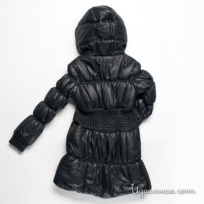 Пальто Young reporter для девочки, цвет черный, рост 146-164 см