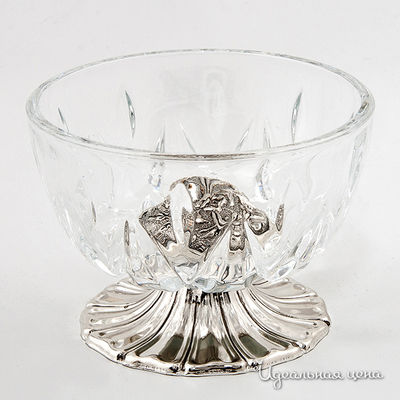 Ваза Rosenberg, цвет цвет серебро