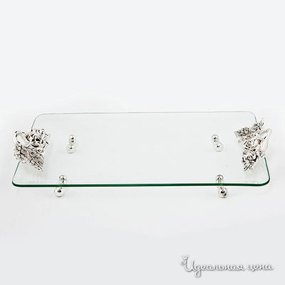 Ваза Rosenberg, цвет цвет серебро