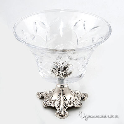 Ваза Rosenberg, цвет цвет серебро