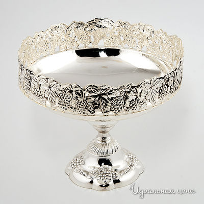 Ваза Rosenberg, цвет цвет серебро