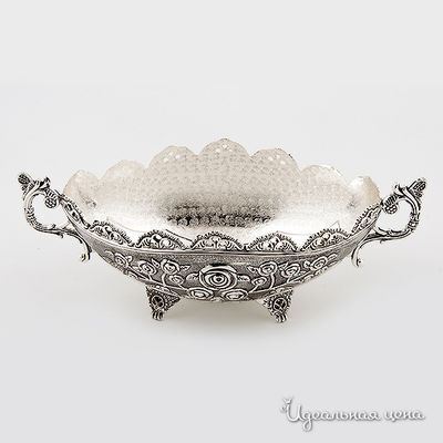 Ваза Rosenberg, цвет цвет серебро