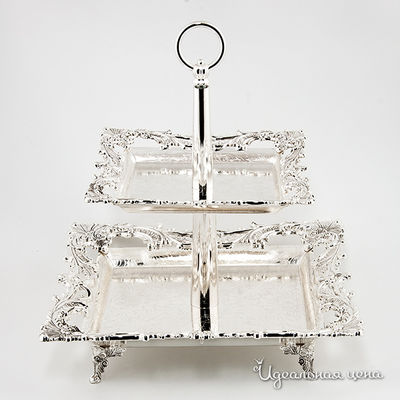 Ваза Rosenberg, цвет цвет серебро