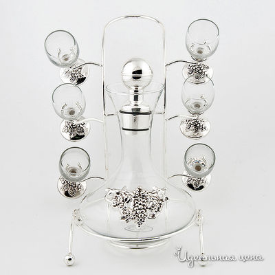 Набор Rosenberg, цвет цвет серебро