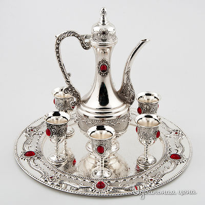 Набор Rosenberg, цвет цвет серебро