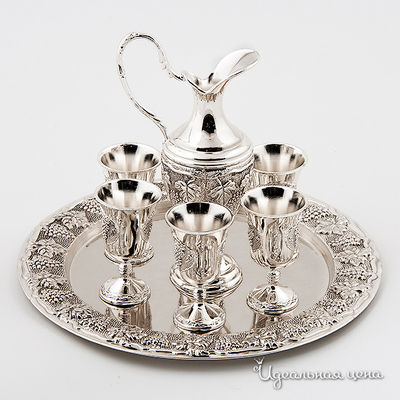 Набор Rosenberg, цвет цвет серебро