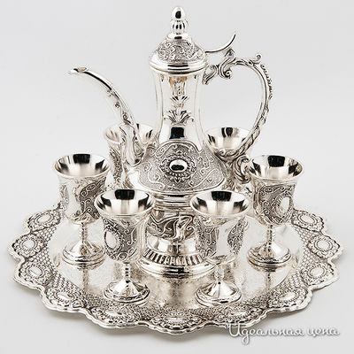 Набор Rosenberg, цвет цвет серебро