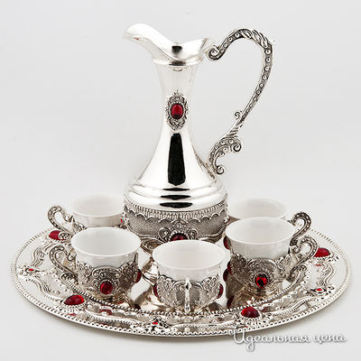 Набор Rosenberg, цвет цвет серебро