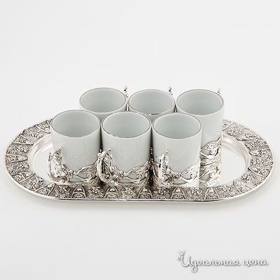 Набор Rosenberg, цвет цвет серебро