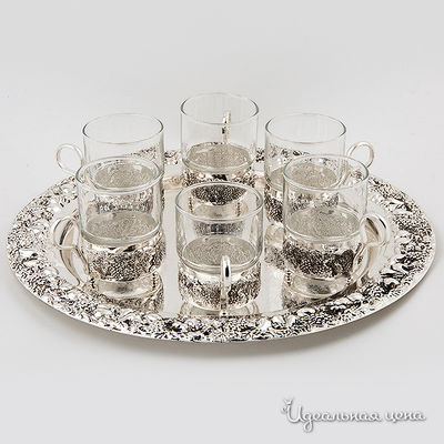 Набор Rosenberg, цвет цвет серебро