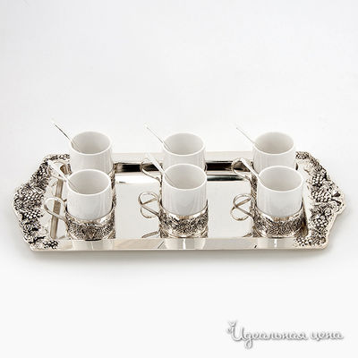 Набор Rosenberg, цвет цвет серебро