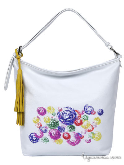 Сумка FABRETTI, цвет белый