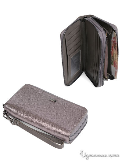 Кошелек FABRETTI, цвет бронзовый