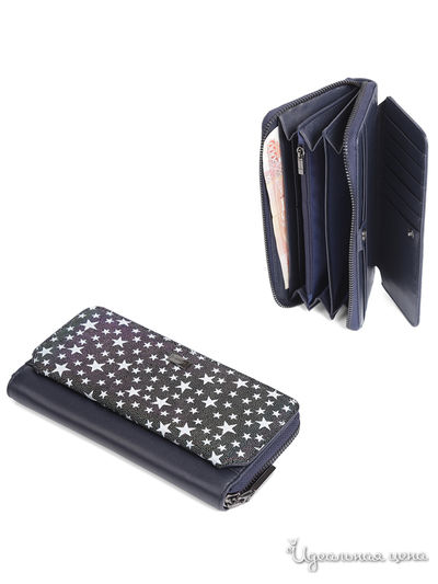 Кошелек FABRETTI, цвет темно-серый