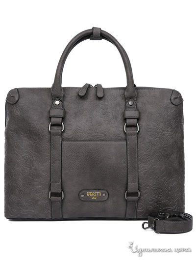 Сумка FABRETTI, цвет темно-серый