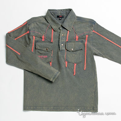 Лонгслив Monza, цвет цвет серо-зеленый