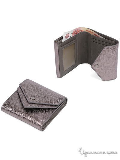 Кошелек FABRETTI, цвет бронзовый