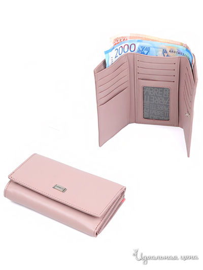 Кошелек FABRETTI, цвет красный