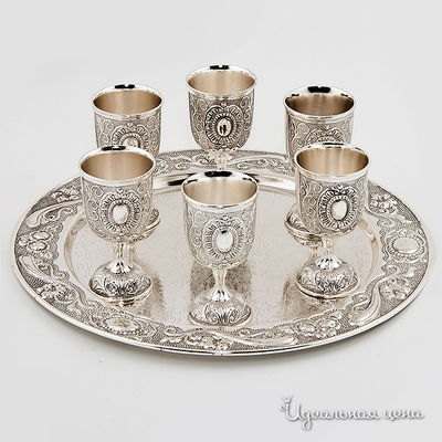 Набор Rosenberg, цвет цвет серебро