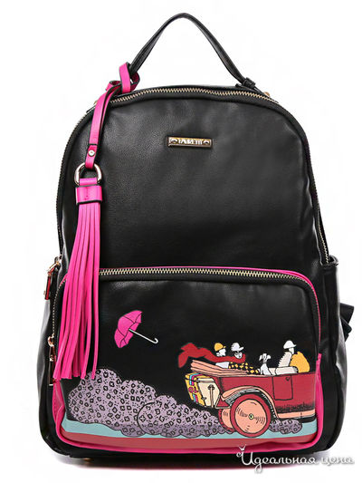 Рюкзак FABRETTI, цвет черный