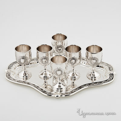 Набор Rosenberg, цвет цвет серебро