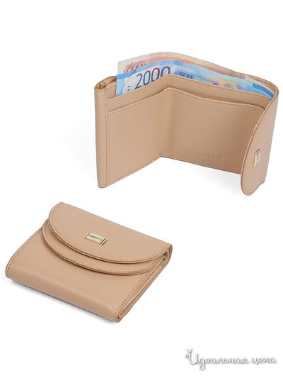 Кошелек FABRETTI, цвет темно-бежевый