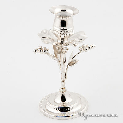 Подсвечник Rosenberg, цвет цвет серебро