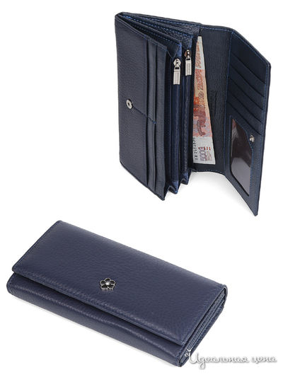 Кошелек FABRETTI, цвет темно-синий