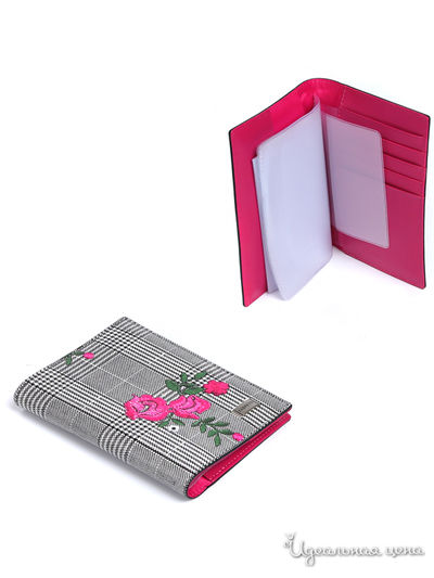 Обложка для документов FABRETTI, цвет серый