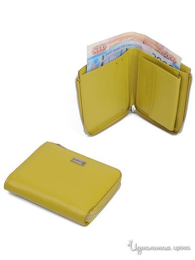 Кошелек FABRETTI, цвет зеленый