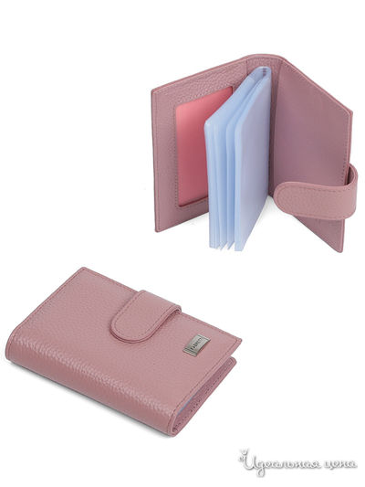 Визитница FABRETTI, цвет розовый