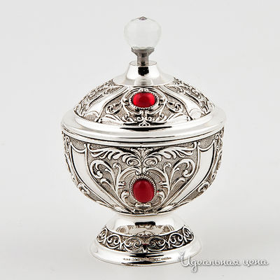 Сахарница Rosenberg, цвет цвет серебро