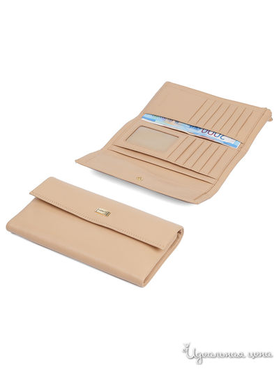 Кошелек FABRETTI, цвет темно-бежевый