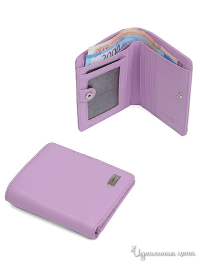 Кошелек FABRETTI, цвет сиреневый