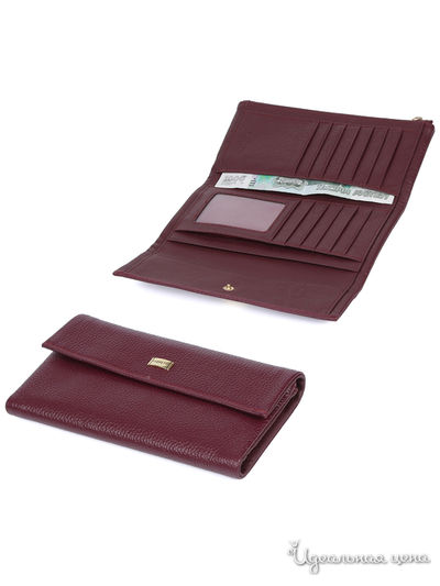 Кошелек FABRETTI, цвет бордовый